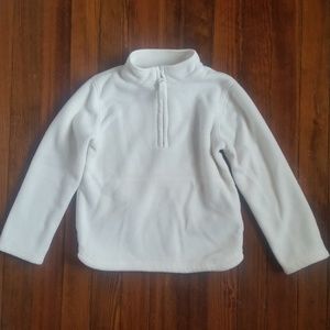 Old Navy White Fleece 5T